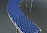 Curved modular chain conveyor AM-C