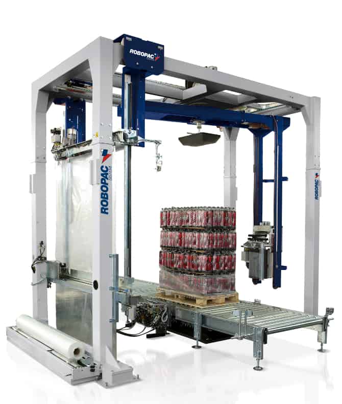 Al Thika Packaging, Robopac Sistemi,,Helix 4 Robopac Sistemi, horizontal wrapping machine