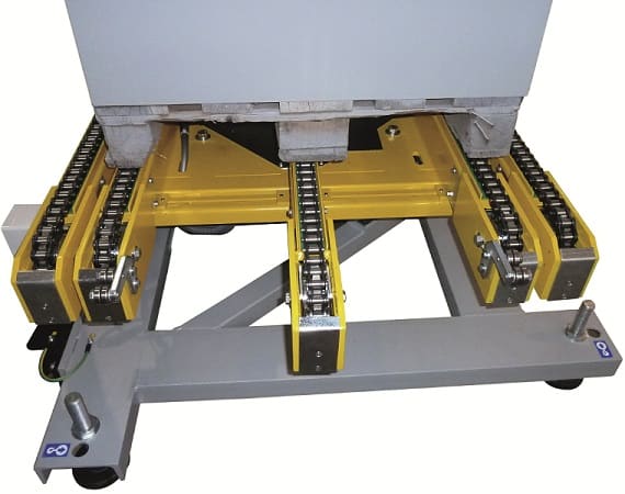 Table with chain of Rotoplat 3000 HD