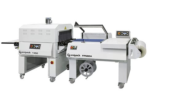 FP560A - Semiautomatic L-sealers, Smipack, shrink wrap