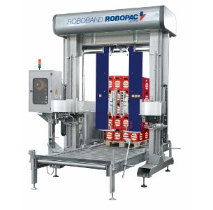banding wrapping machine,Automatic wrapping machine,end-of-line machine,stretch film