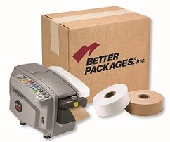 Better Packages, Better Pack, Electric tape dispenser, Water-activated tape dispenser (or water-activated tape machine), Better Pack Taper, Gummed tape dispenser, Automatic tape dispenser, Carton Sealing equipment, Al Thika Packaging