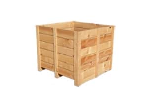 Wooden pallet crate