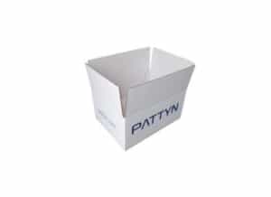 cardboard box by Pattyn case erector