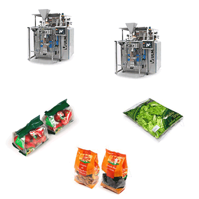 vertical wrapping machine for fruit and vegetable, vertical flow pack for vegetable, vertical flow pack for fruit