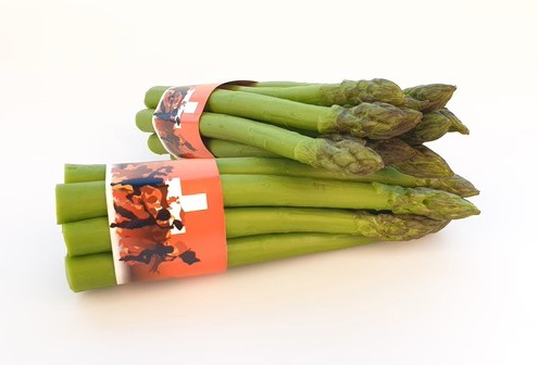 banded asparagus by US 2100 AD banding machine