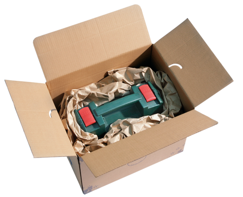 Protective packaging for spare parts, Storopack protective packaging