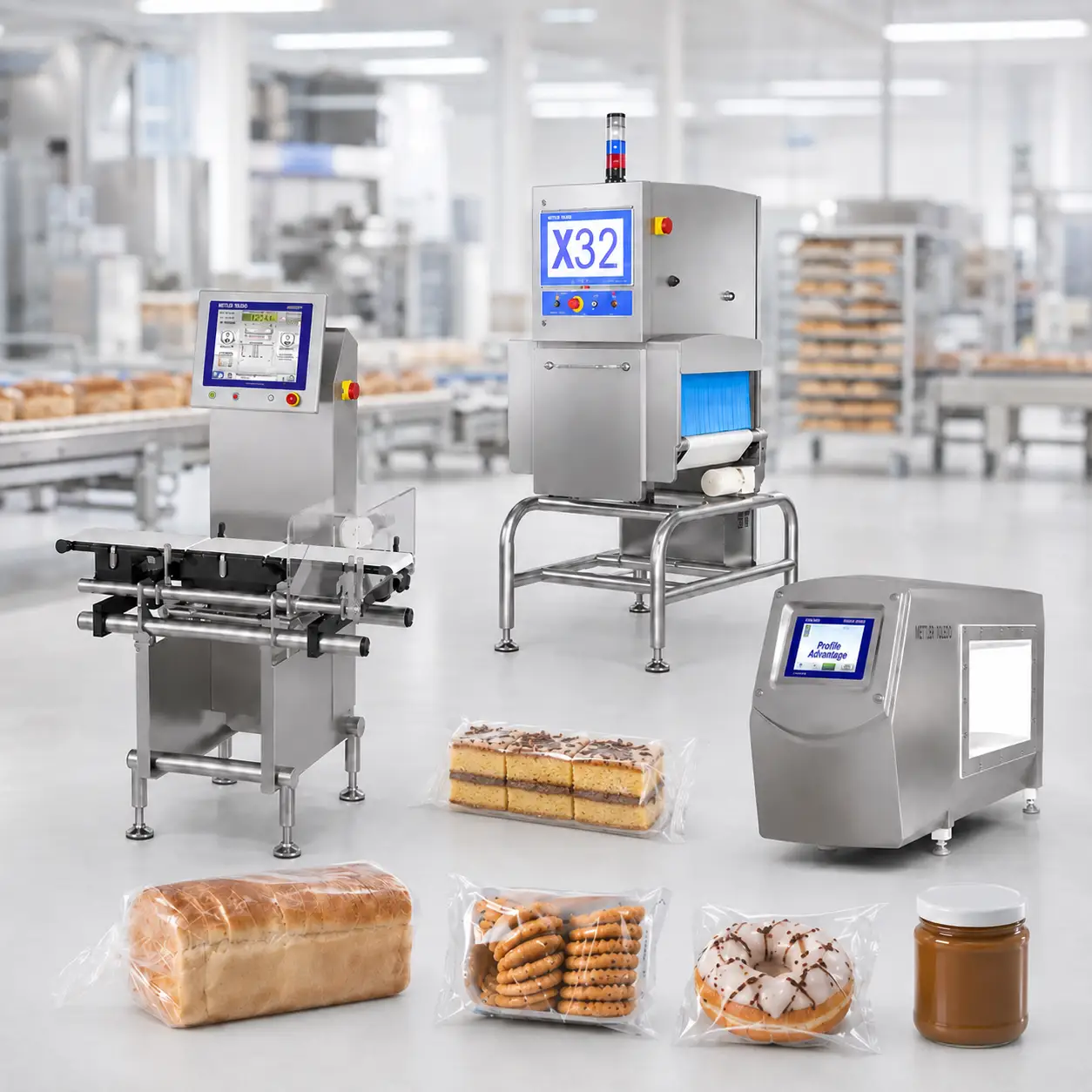 Product inspection system for bakery products