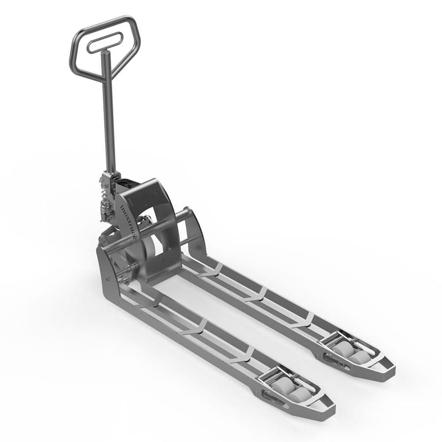Manual hand pallet truck, ULMA Inoxtruck, stainless steel hand truck