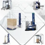 Pallet wrapping machine by Robopac