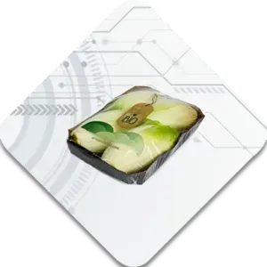 Automac Ultra packaging of fresh produce tray wrapping