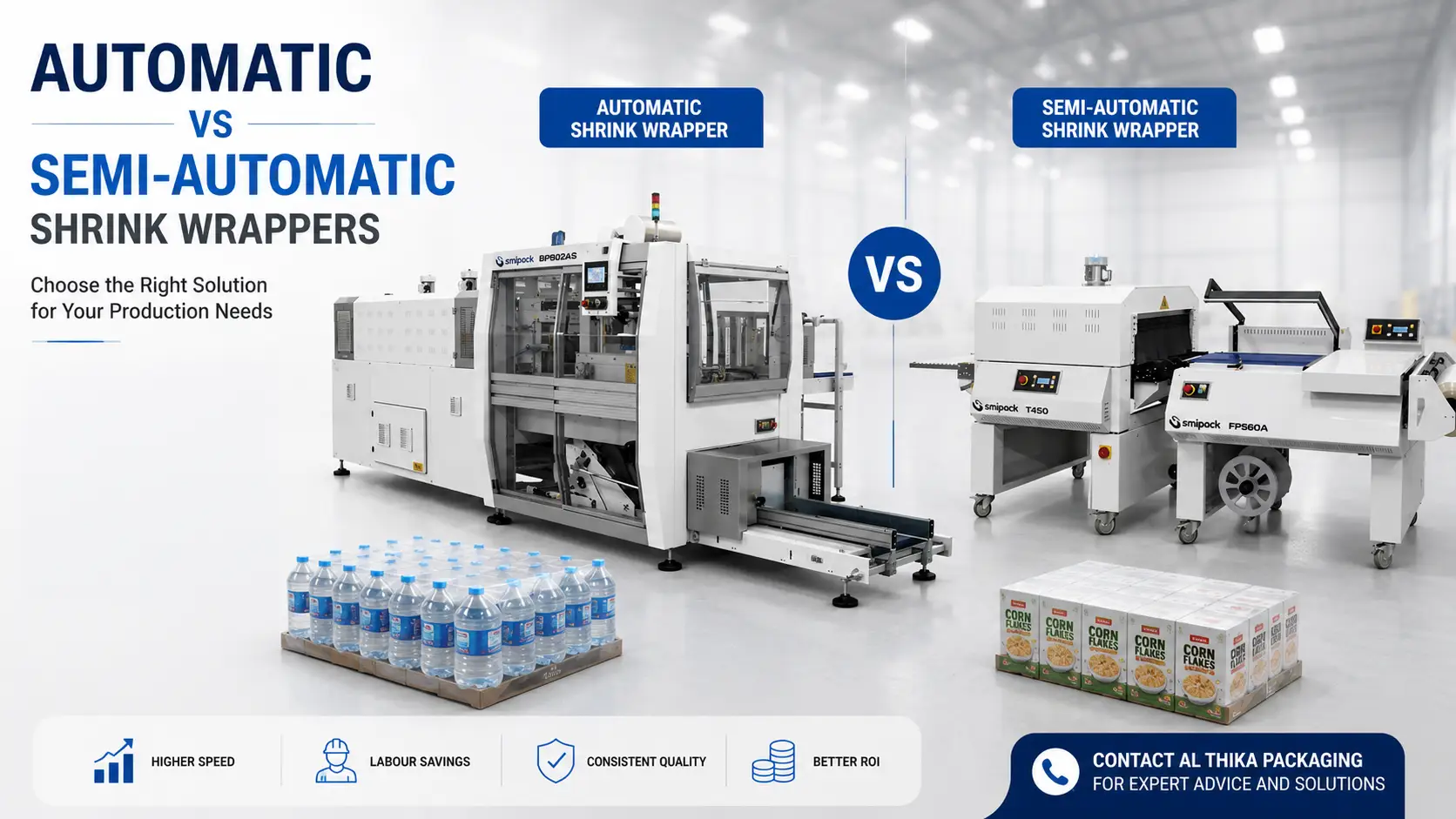 semi automatic vs automatic shrink wrapper semi automatic vs automatic shrink wrapper