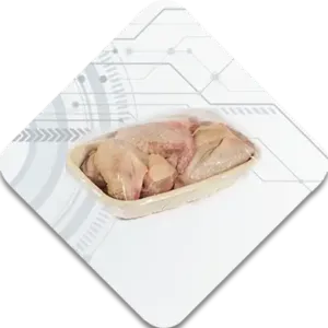 Elixa 24 machine chicken packaging in tray