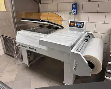 Shrink wrapping machine S560 installation in UAE