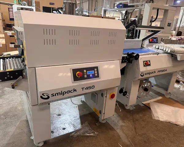 Smipack shrink wrapper installtion in Abu Dhabi FP560 and T450