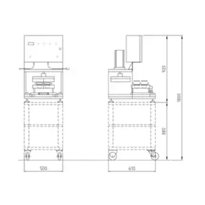 trio machine by fabbri drawing