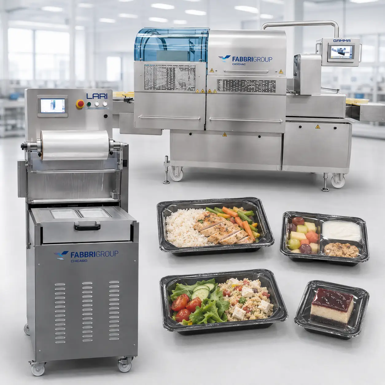 Tray Packaging for Prepared Catering Meals