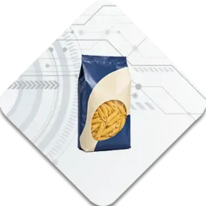 Inclined bagger packaging