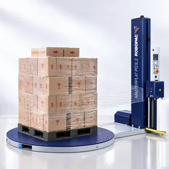 Pallet stretch wrapper machine at Gulfood Manufacturing 2026